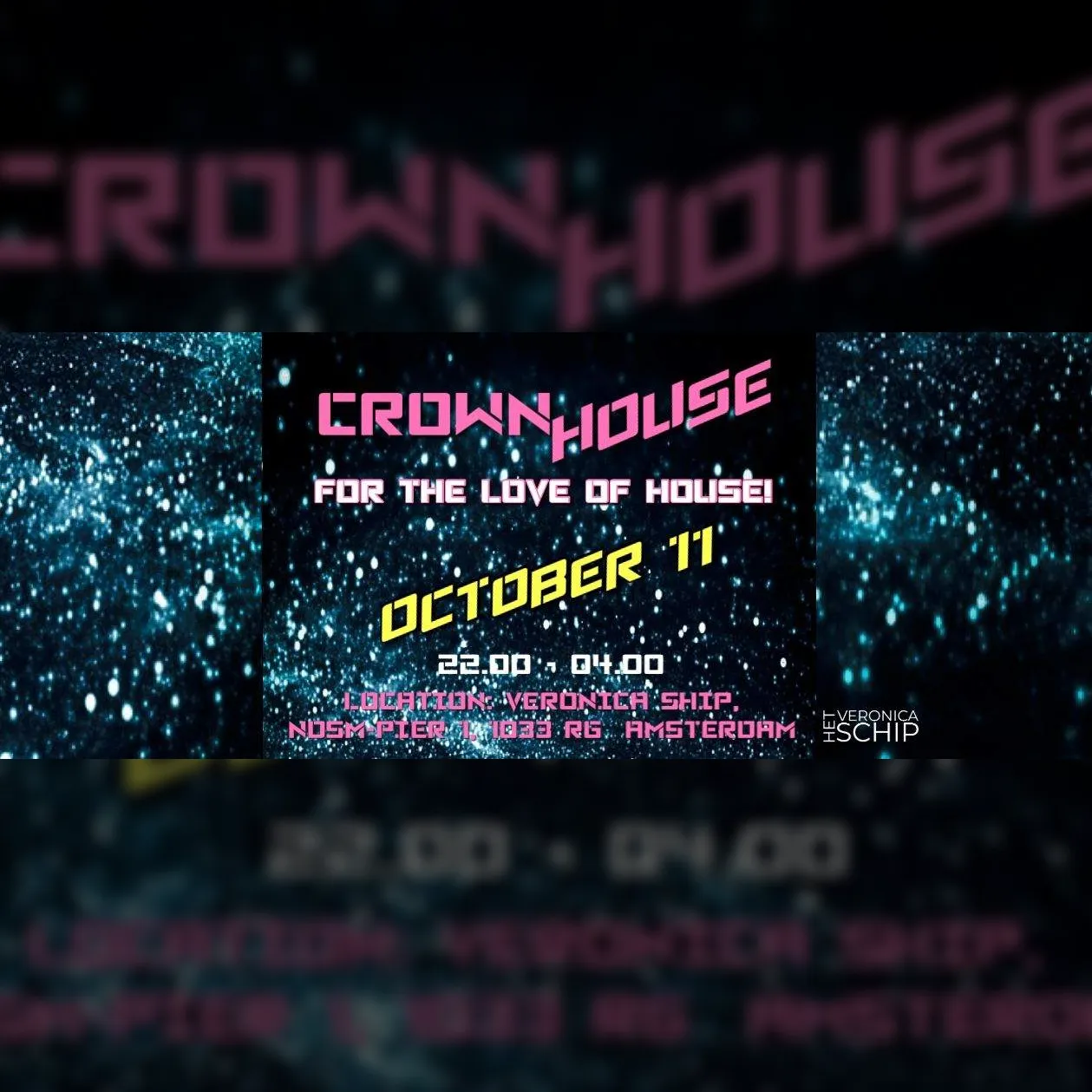 CROWN HOUSE – Het Veronica Schip